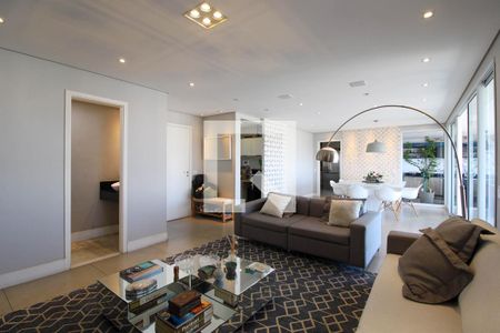 Sala de apartamento à venda com 3 quartos, 177m² em Jardim Monte Kemel, São Paulo