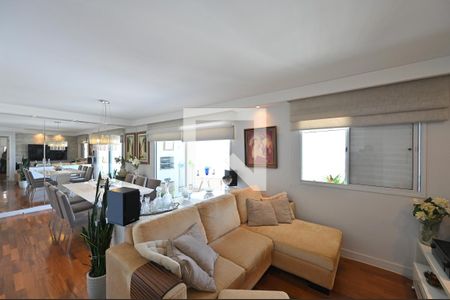 Sala de apartamento à venda com 3 quartos, 104m² em Vila Monte Alegre, São Paulo