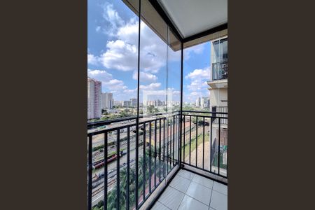 Varanda da Sala de apartamento para alugar com 1 quarto, 41m² em Água Branca, São Paulo