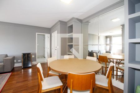Sala de Estar e Jantar de apartamento para alugar com 3 quartos, 133m² em Cerqueira César, São Paulo