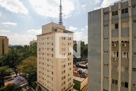 Vista da Sala de Estar e Jantar de apartamento para alugar com 3 quartos, 133m² em Cerqueira César, São Paulo