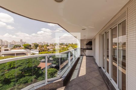 Sacada de apartamento para alugar com 3 quartos, 200m² em Indianópolis, São Paulo