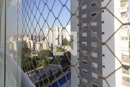 Varanda vista de apartamento à venda com 3 quartos, 81m² em Campininha, São Paulo