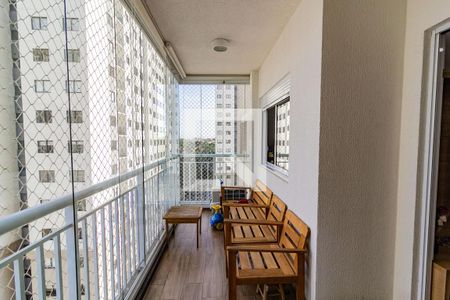 Varanda de apartamento à venda com 3 quartos, 81m² em Campininha, São Paulo