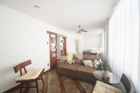 sala de apartamento à venda com 3 quartos, 132m² em Sion, Belo Horizonte