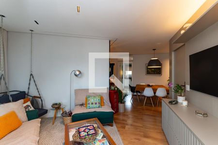 Sala de apartamento à venda com 3 quartos, 105m² em Perdizes, São Paulo