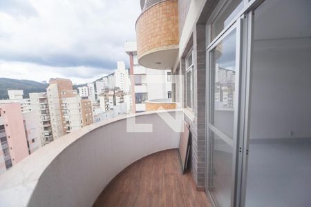 Varanda da Sala de apartamento para alugar com 1 quarto, 50m² em Buritis, Belo Horizonte