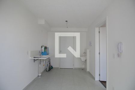 Sala/Cozinha de apartamento para alugar com 1 quarto, 28m² em Morumbi, São Paulo