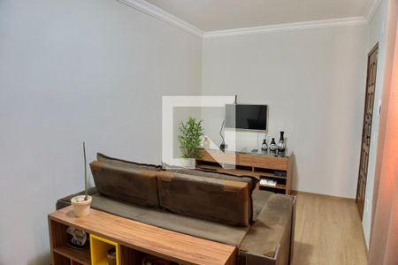 Sala de apartamento à venda com 2 quartos, 66m² em Monsenhor Messias, Belo Horizonte