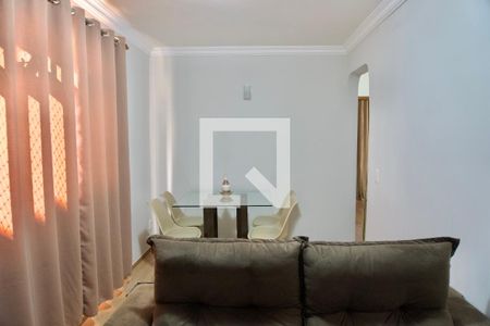 Sala de apartamento à venda com 2 quartos, 66m² em Monsenhor Messias, Belo Horizonte