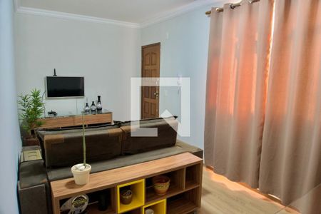 Sala de apartamento à venda com 2 quartos, 66m² em Monsenhor Messias, Belo Horizonte