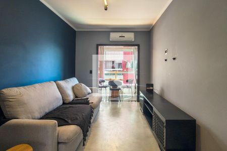 Sala de apartamento para alugar com 2 quartos, 55m² em Canto do Forte, Praia Grande