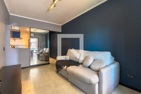Sala de apartamento para alugar com 2 quartos, 55m² em Canto do Forte, Praia Grande