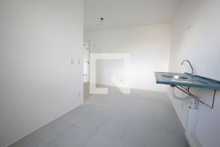 Cozinha de apartamento à venda com 2 quartos, 38m² em Jd Ana Maria , Santo André