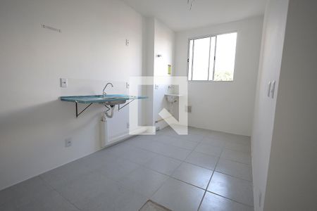 Cozinha de apartamento à venda com 2 quartos, 38m² em Jd Ana Maria , Santo André