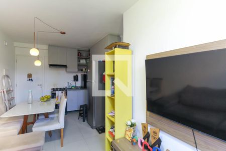 Sala/Cozinha de apartamento à venda com 2 quartos, 36m² em Brás, São Paulo