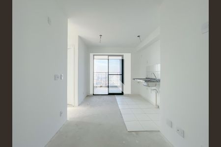 Sala e Cozinha de apartamento à venda com 2 quartos, 43m² em Rochdale, Osasco