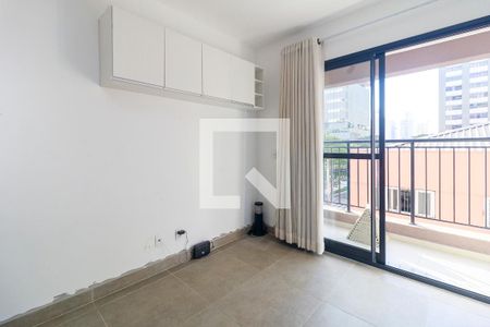Sala - Cozinha de kitnet/studio para alugar com 1 quarto, 30m² em Campo Belo, São Paulo