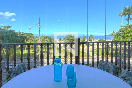 Varanda da Sala de apartamento para alugar com 3 quartos, 156m² em José Menino, Santos