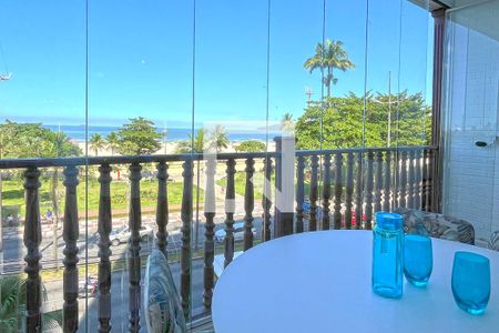 Varanda da Sala de apartamento para alugar com 3 quartos, 156m² em José Menino, Santos
