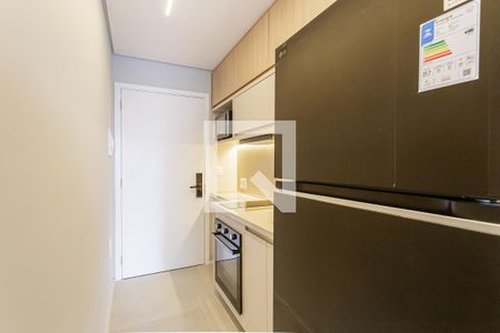 Sala/Cozinha de apartamento para alugar com 1 quarto, 35m² em Indianópolis, São Paulo