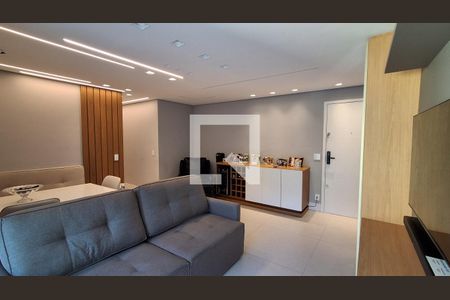 Sala de apartamento para alugar com 2 quartos, 71m² em Santa Paula, São Caetano do Sul