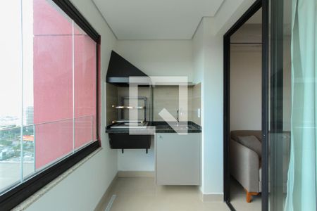 Varanda Sala de apartamento para alugar com 1 quarto, 47m² em Parque Campolim, Sorocaba