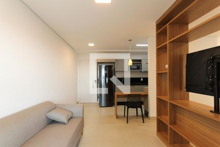 Sala de apartamento para alugar com 1 quarto, 47m² em Parque Campolim, Sorocaba
