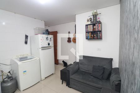 Sala/Cozinha de apartamento à venda com 1 quarto, 36m² em Vila Mazzei, São Paulo