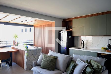 Sala de apartamento para alugar com 2 quartos, 67m² em Pinheiros, São Paulo