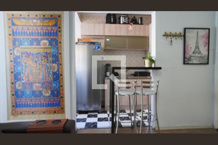 Sala  de apartamento à venda com 1 quarto, 46m² em Vila Ipiranga, Porto Alegre