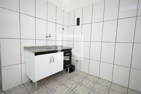 Sala e Cozinha de apartamento para alugar com 1 quarto, 48m² em Parque João Ramalho, Santo André