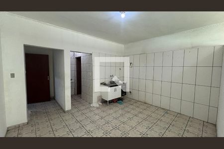 Cozinha de kitnet/studio para alugar com 1 quarto, 48m² em Parque João Ramalho, Santo André