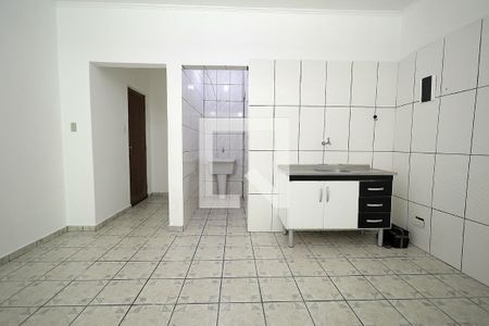 Sala e Cozinha de apartamento para alugar com 1 quarto, 48m² em Parque João Ramalho, Santo André