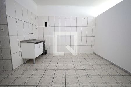 Sala e Cozinha de apartamento para alugar com 1 quarto, 48m² em Parque João Ramalho, Santo André