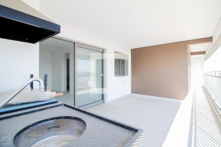 Varanda e Churrasqueira de apartamento à venda com 3 quartos, 125m² em Quarta Parada, São Paulo