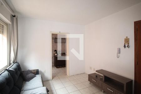 Sala de apartamento para alugar com 1 quarto, 45m² em Jardim do Salso, Porto Alegre