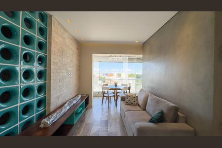Sala de apartamento para alugar com 1 quarto, 47m² em Campo Belo, São Paulo