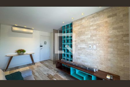 Sala de apartamento para alugar com 1 quarto, 47m² em Campo Belo, São Paulo