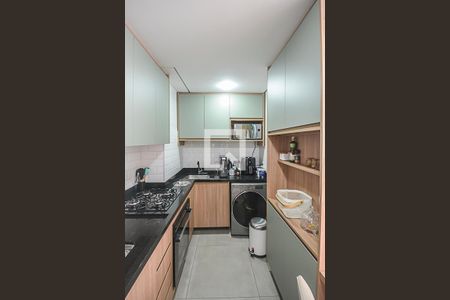 Sala/Cozinha/Área de Serviço de apartamento para alugar com 2 quartos, 38m² em Parque Bristol, São Bernardo do Campo