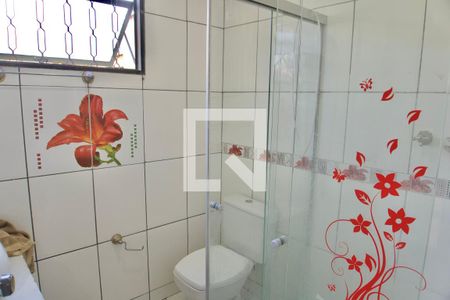 Banheiro de kitnet/studio para alugar com 1 quarto, 61m² em Palmeiras, Belo Horizonte