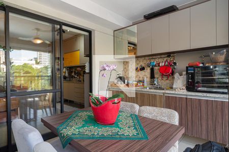 Varanda da Sala de apartamento para alugar com 2 quartos, 57m² em Bela Vista, São Paulo