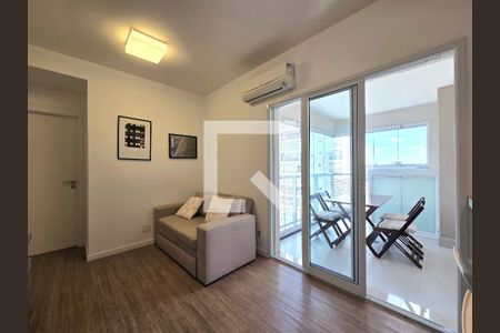 Sala de apartamento à venda com 1 quarto, 43m² em Vila Olímpia, São Paulo