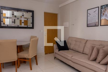 Sala de apartamento para alugar com 2 quartos, 50m² em Balneario Salto Grande, Americana