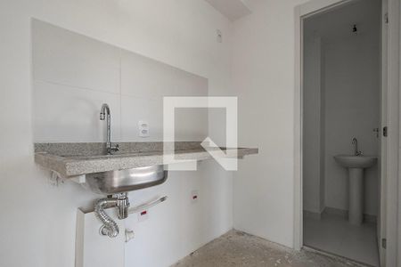 Sala/Cozinha de apartamento à venda com 1 quarto, 42m² em Pinheiros, São Paulo
