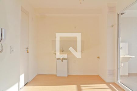 Sala e cozinha de apartamento para alugar com 2 quartos, 37m² em Vila Jaguara, São Paulo