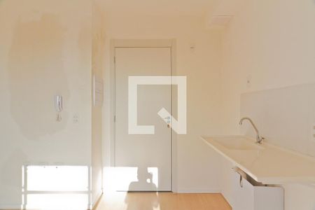 Sala e cozinha de apartamento para alugar com 2 quartos, 37m² em Vila Jaguara, São Paulo