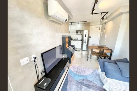 Sala/Cozinha de apartamento para alugar com 2 quartos, 48m² em Jardim São Paulo, São Paulo