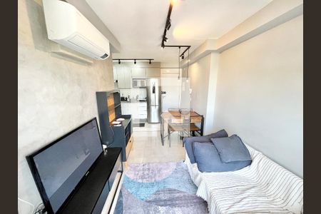 Sala/Cozinha de apartamento para alugar com 2 quartos, 48m² em Jardim São Paulo, São Paulo