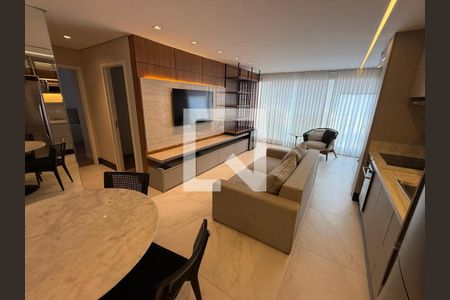 Sala de apartamento para alugar com 2 quartos, 65m² em Campo Belo, São Paulo